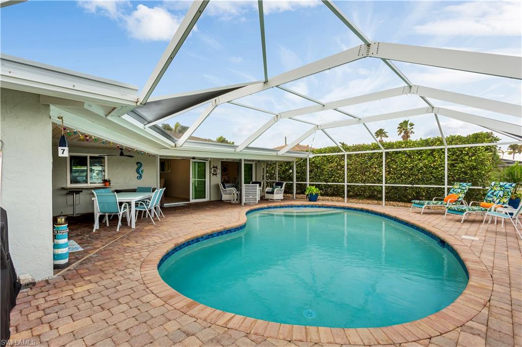 View of pool