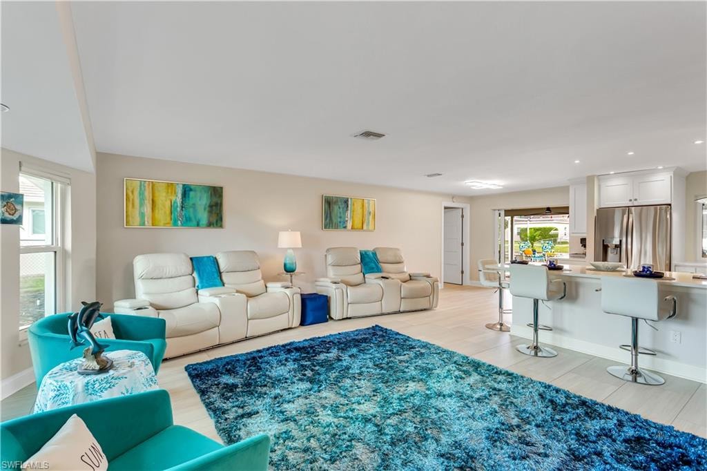 View of living room