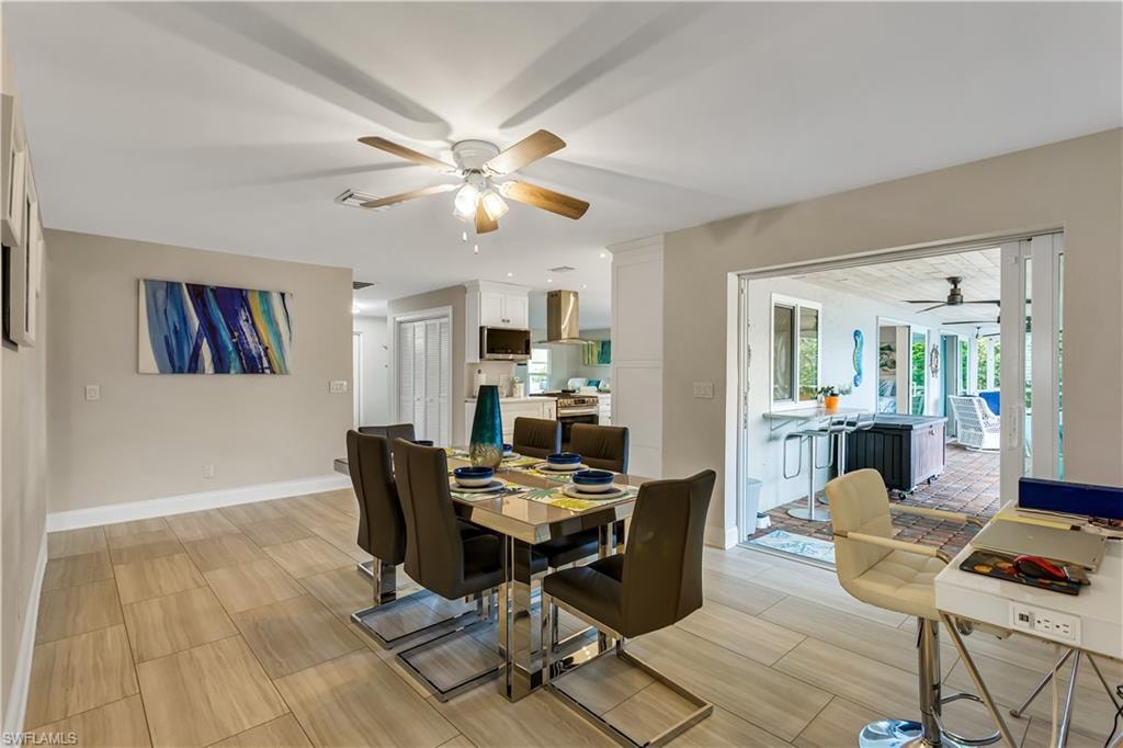 Dining space