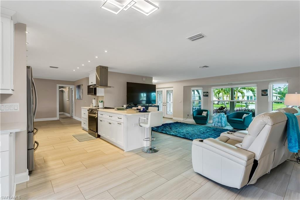 View of living room