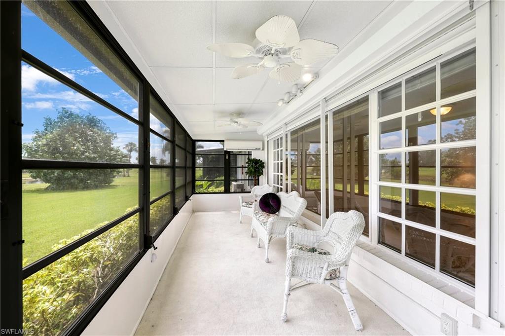 Screened Lanai with AC unit
