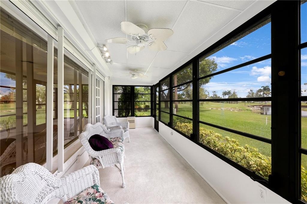 Screened Lanai with AC unit