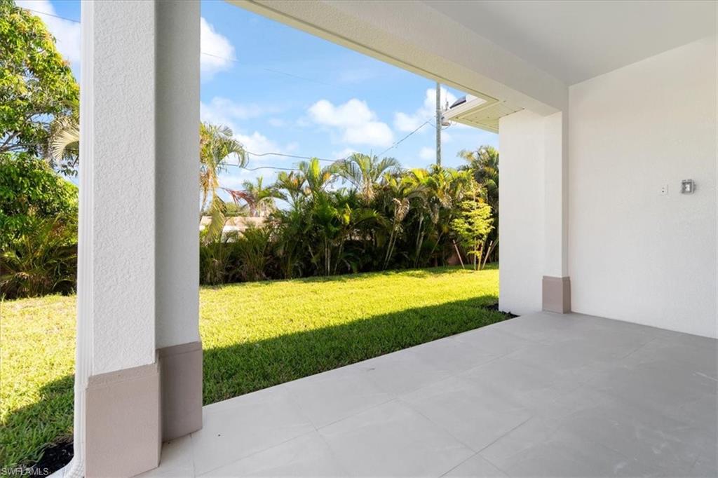 View of patio