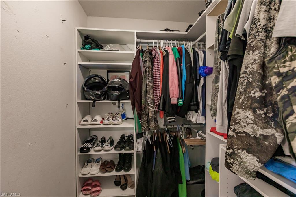 View of spacious closet