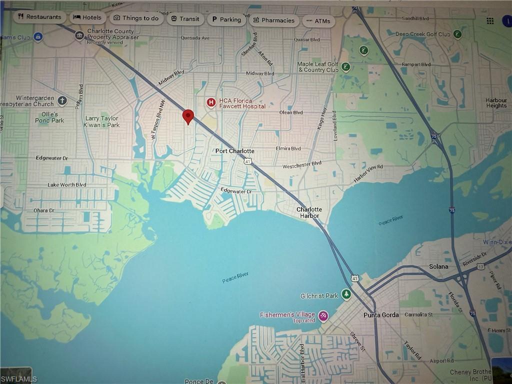 Map location