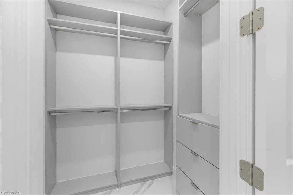 View of spacious closet