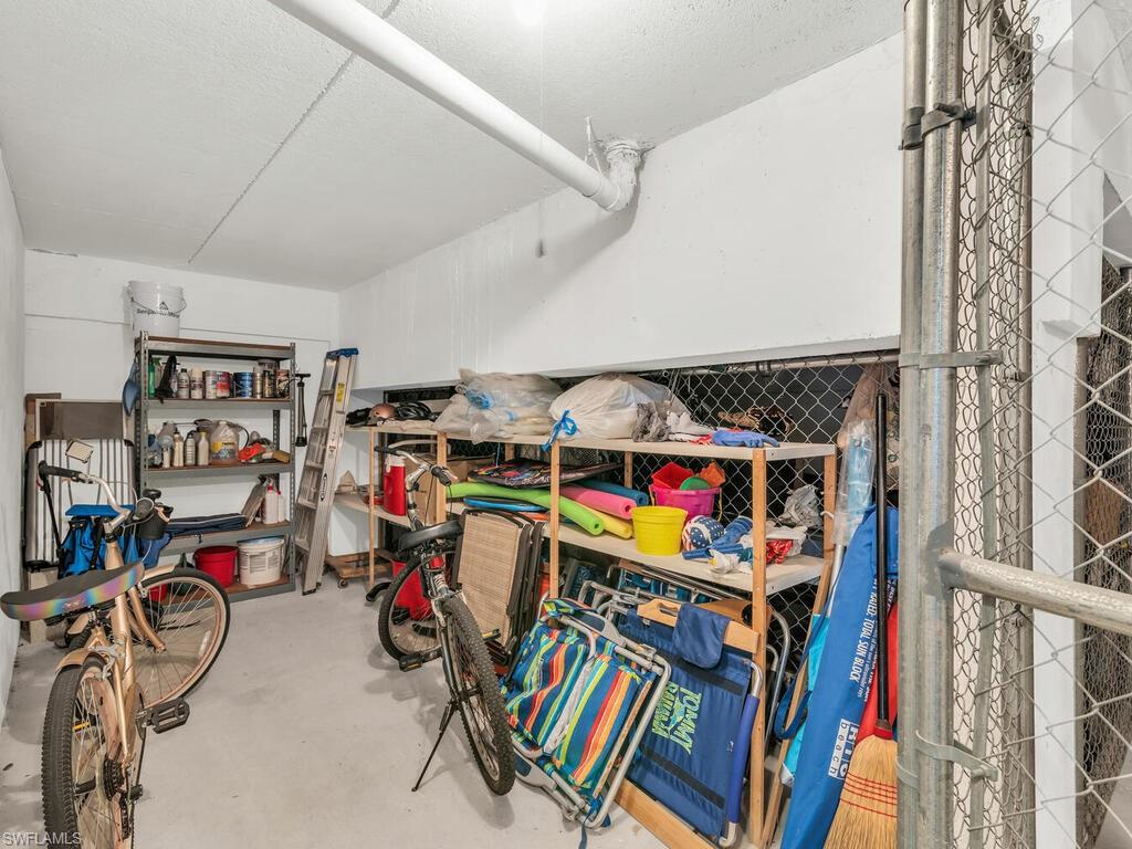 View of storage room