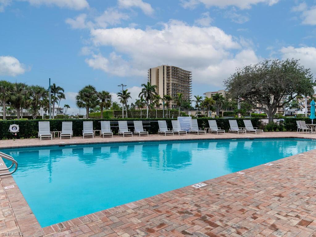 View of pool