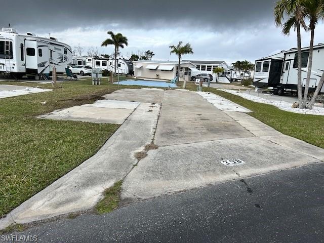 Nice lot on two way street facing East