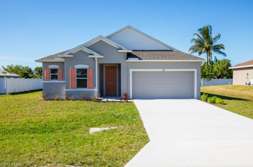 Stunning Exterior on the perfect lot! Block construction and decorative shutters