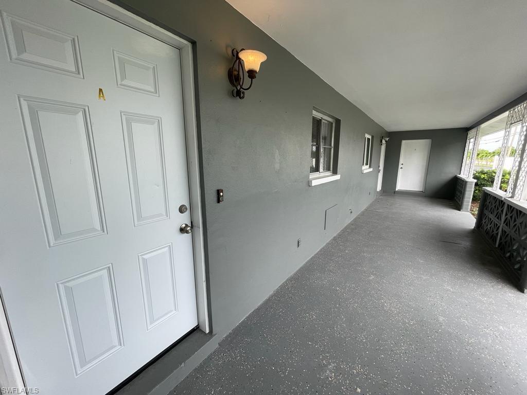 View of property entrance