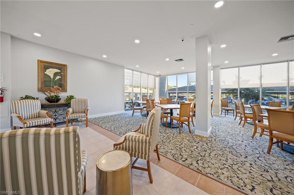 Community room has full kitchen