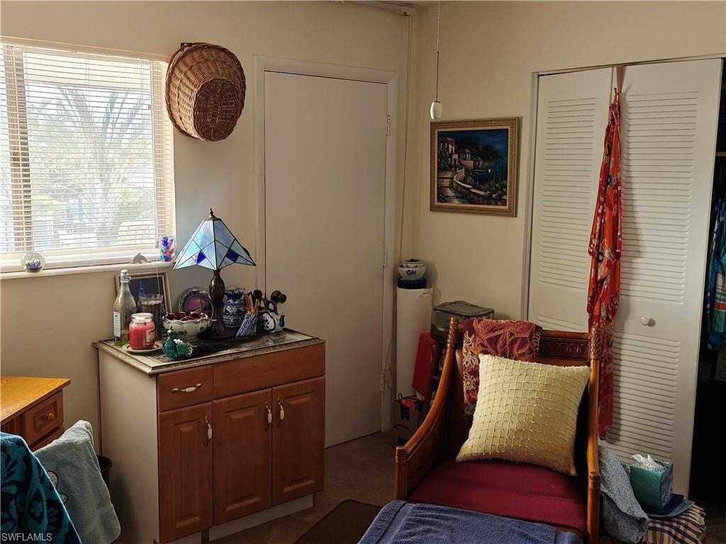 View of living area