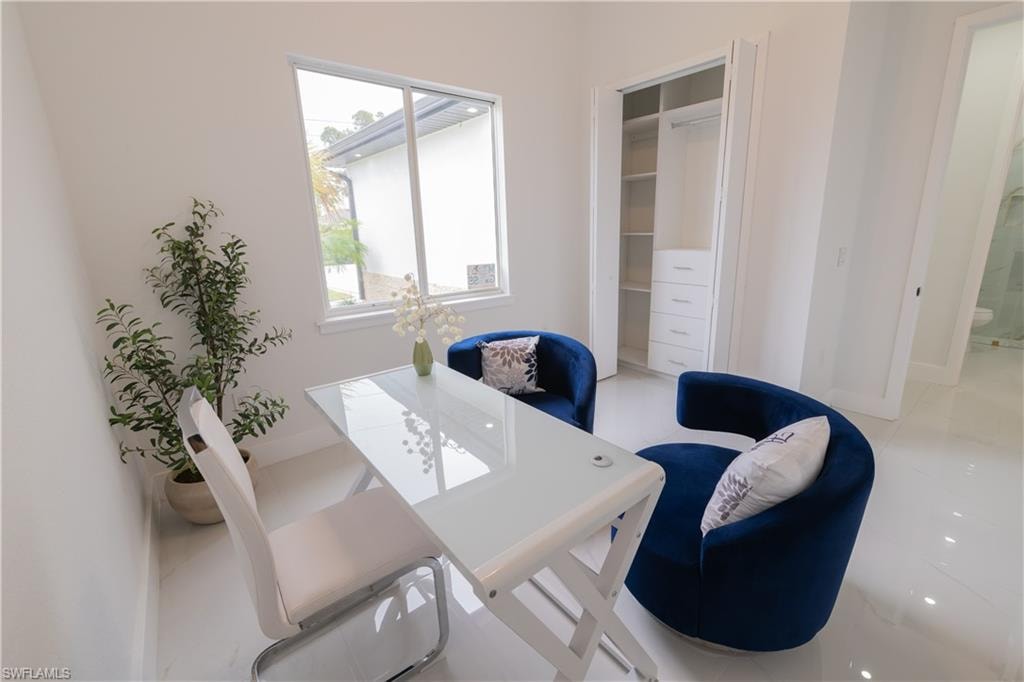 Office featuring baseboards