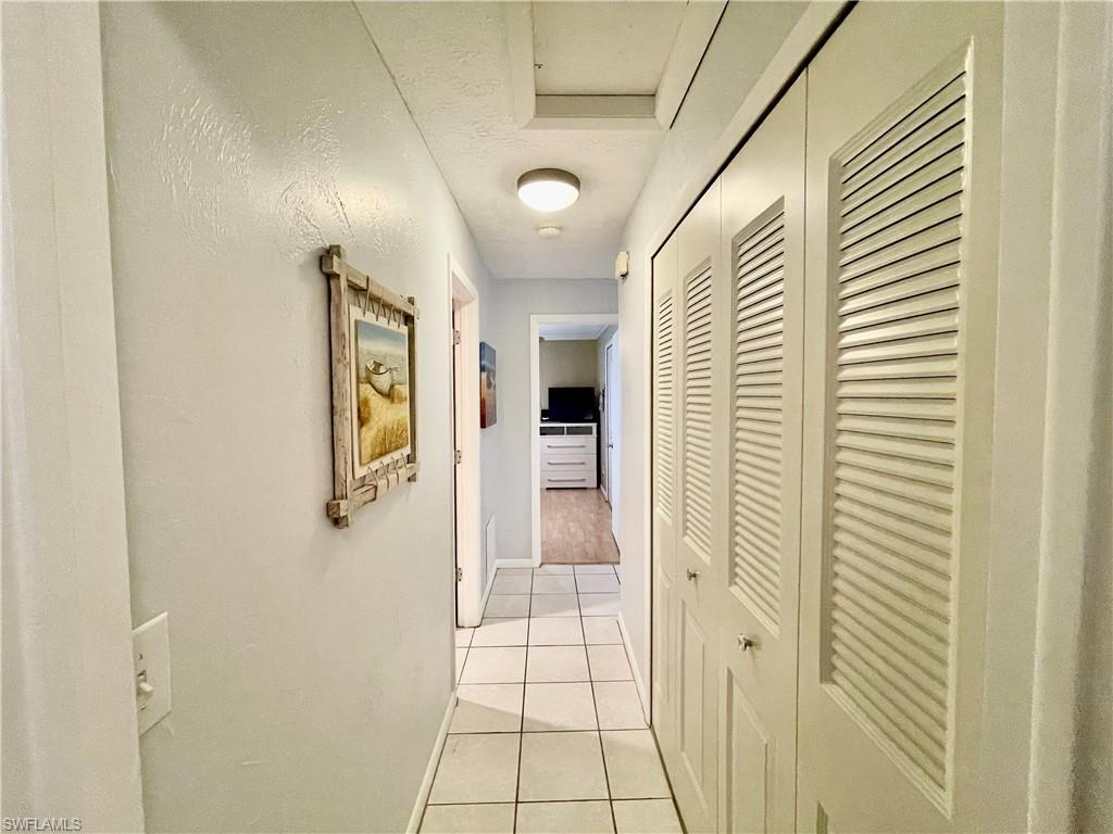 Hallway -- w&D behind doors