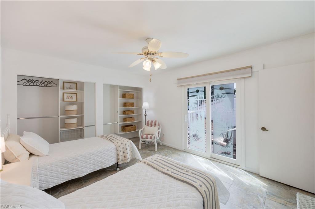Guest Bedroom to deck