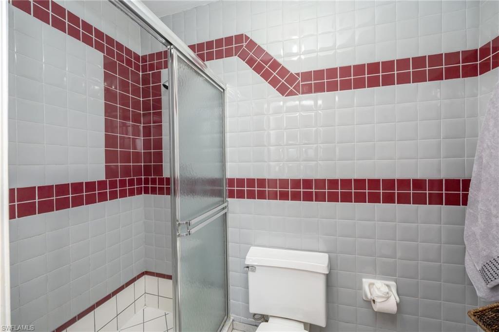 Master shower