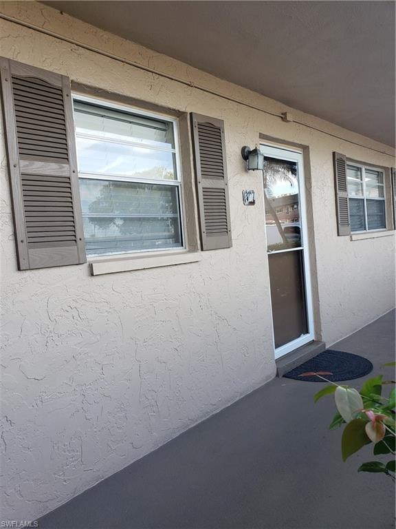 Entrance to property