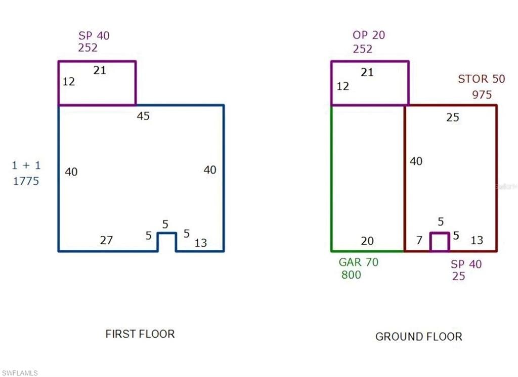 View of room layout