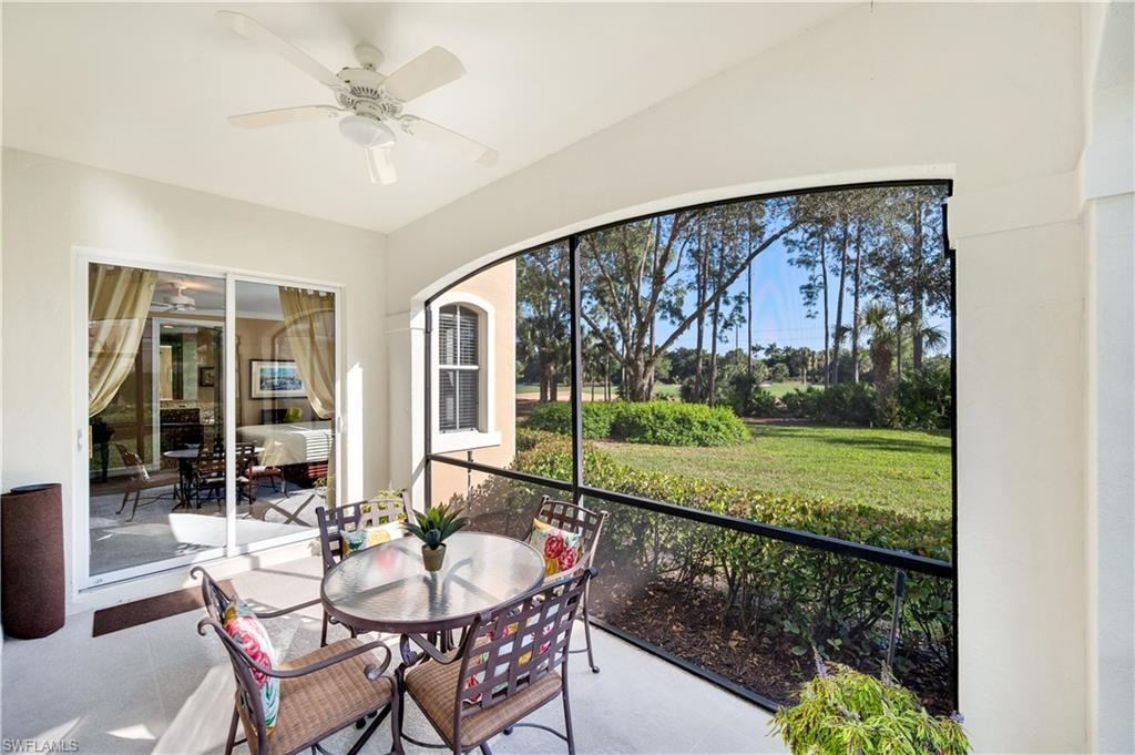 Screened patio access from master & living rooms