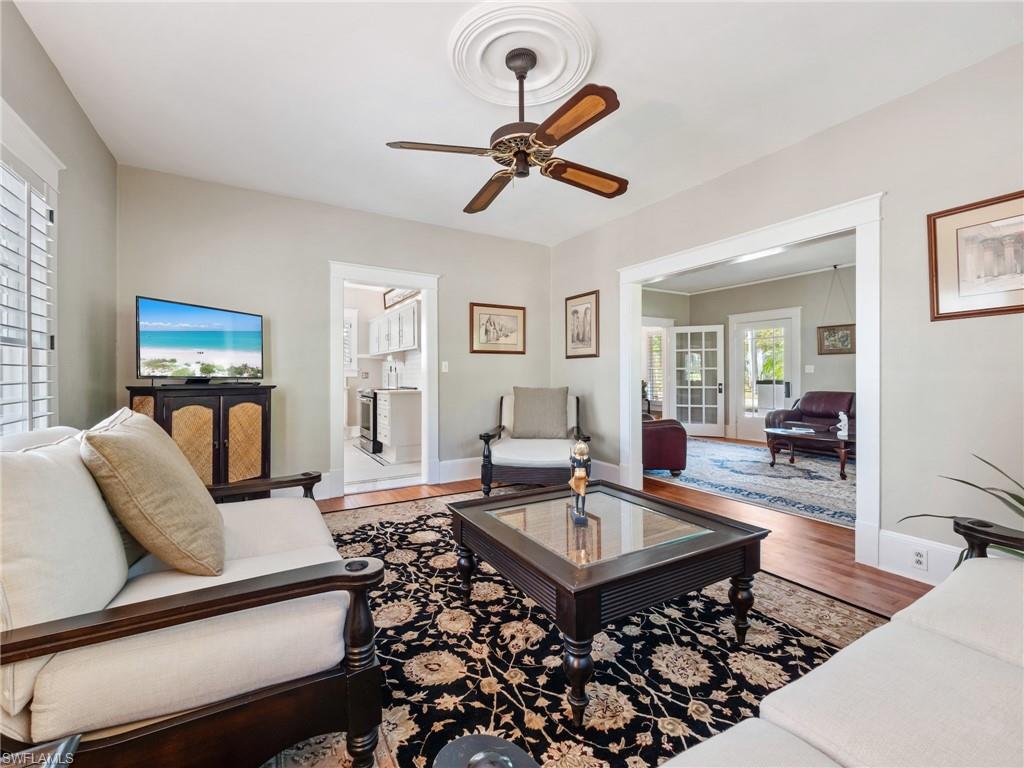 Spacious yet cozy, this room was designed for making memories with family and friends.