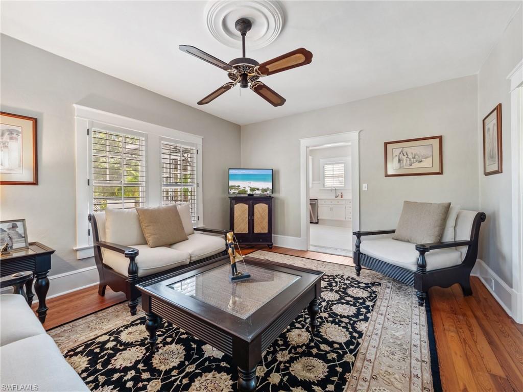 Offering a more casual and comfortable setting, the family room provides a wonderful balance to the home's formal living spaces.