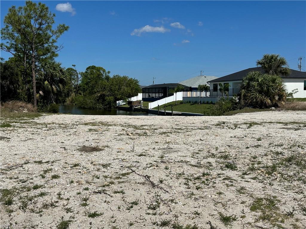 Fresh water canal lot in NE Cape Coral, seawall installed and ready to build on