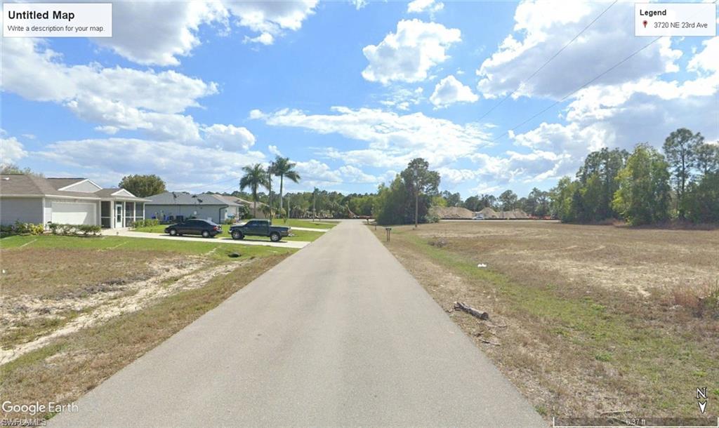 Street view towards South