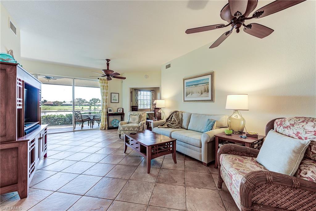 Lake view from the living area