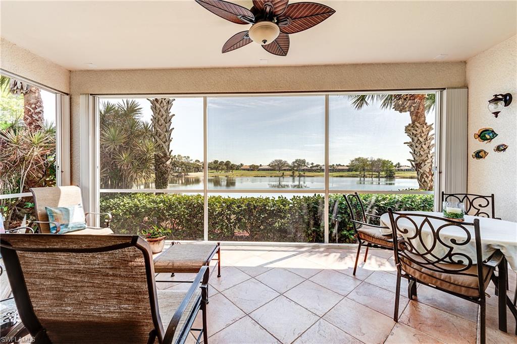 Lake view from lanai