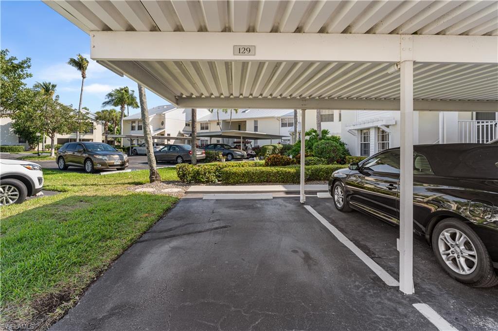 1 assigned parking space. Close to additional guest parking on the cul-de-sac.