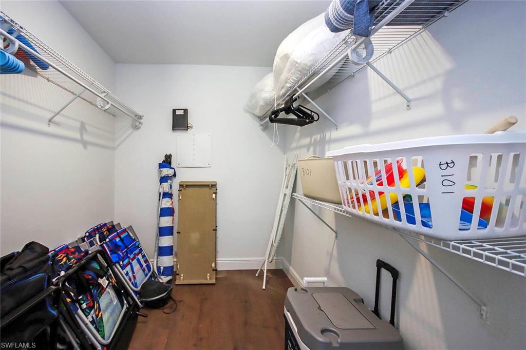 Primary closet