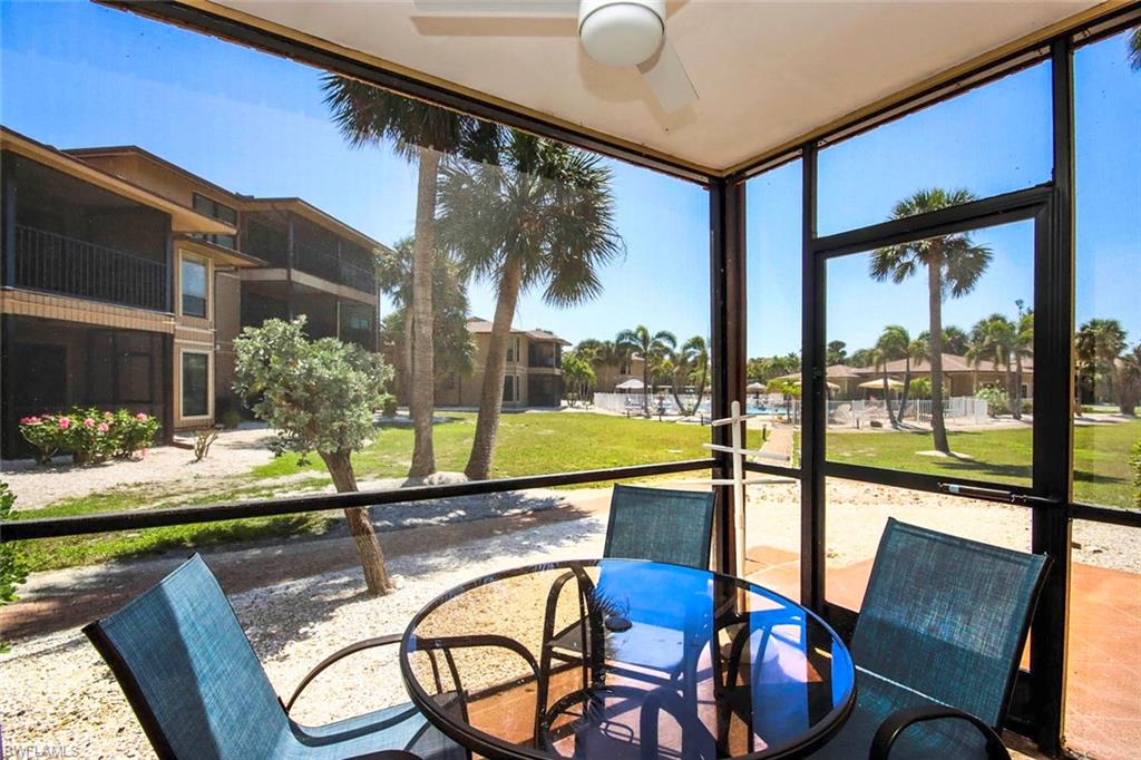 Screened lanai