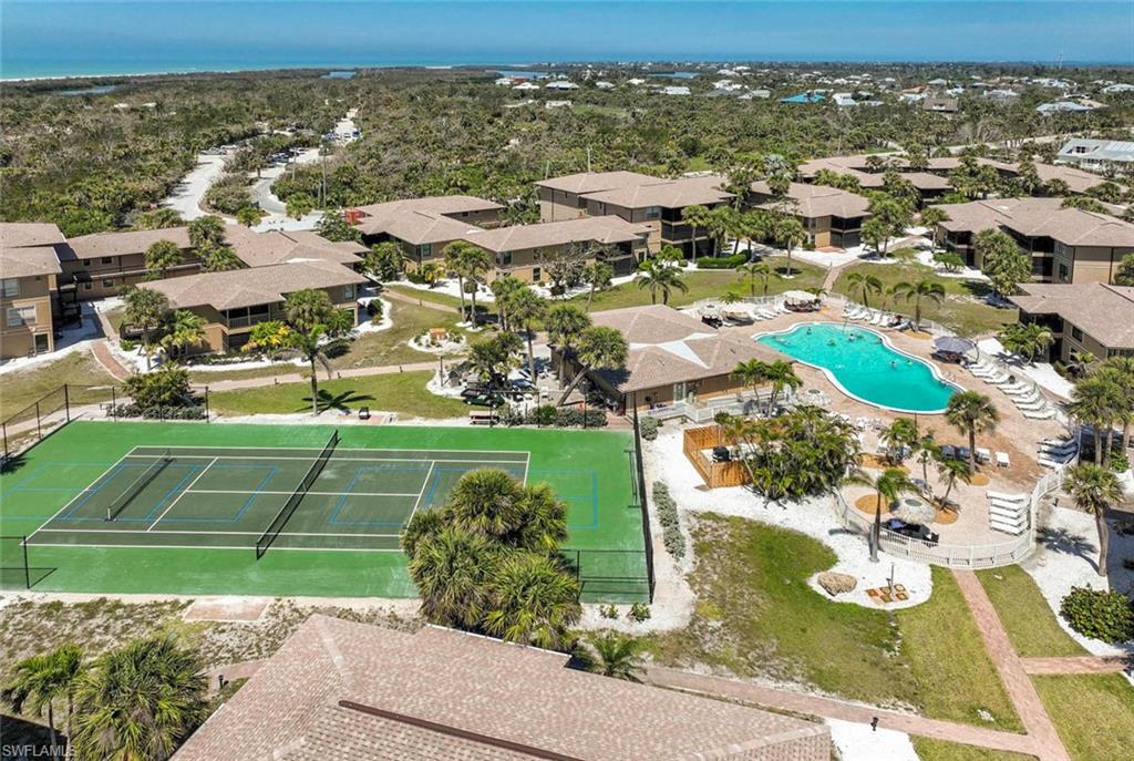 Drone / aerial view of amenities