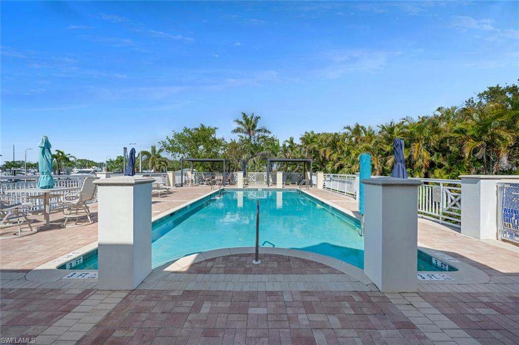 Marco Island Marina pool.