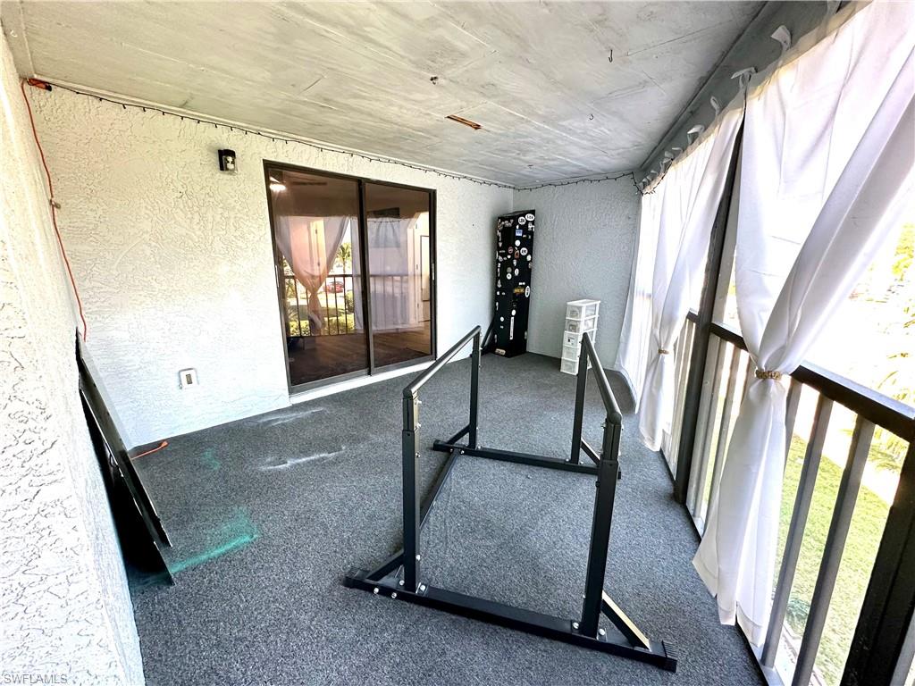 Screened Lanai toward Master Bedroom