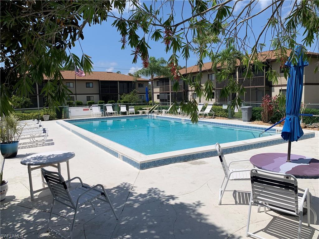 Pool with deck