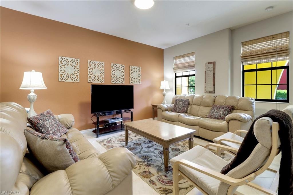 View of living room