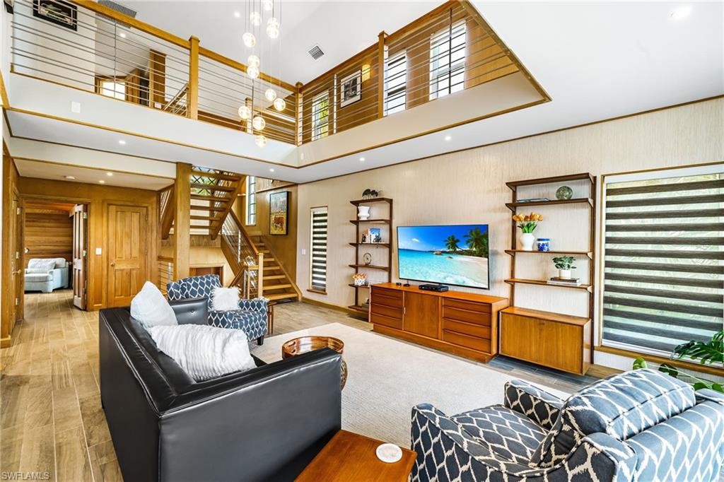 Living Area | Stairs to upper level
