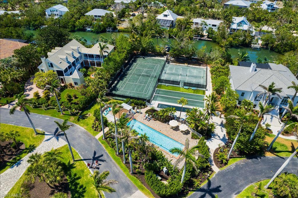50' Community Pool, Clay Tennis/Picklebal/Bocce Courts