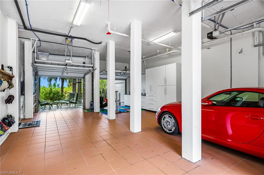 Pre-Hurricane Ian photo of garage - 4-car tandem garage