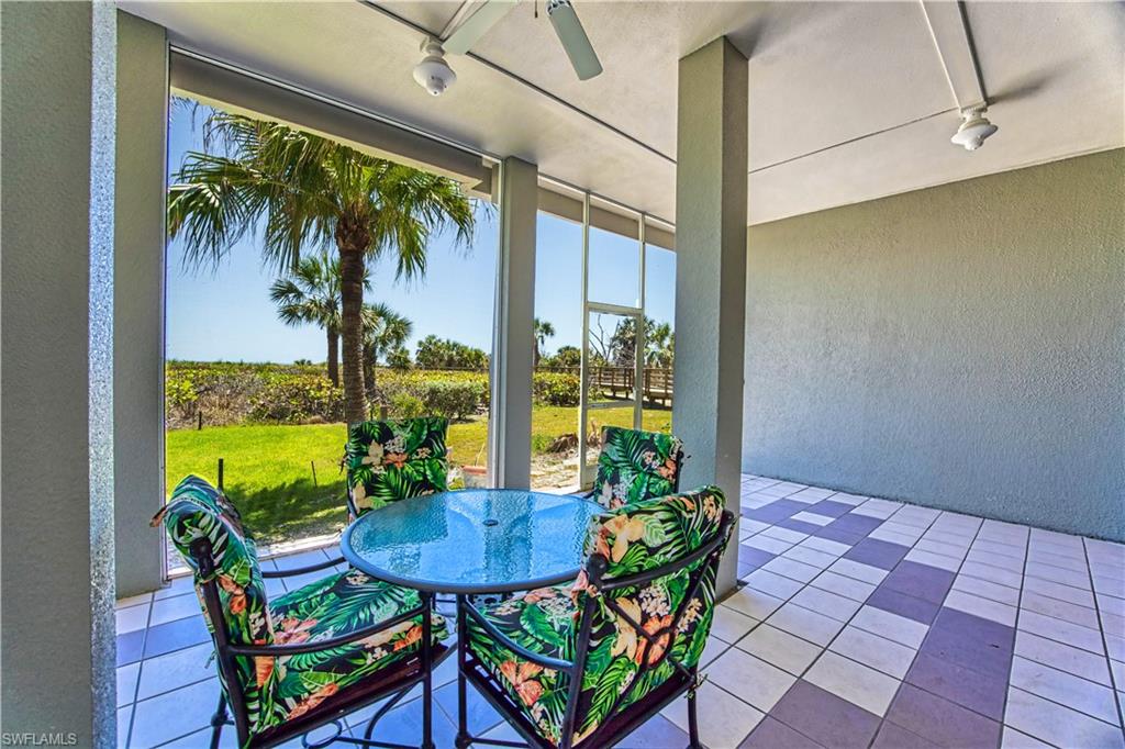 Lower Level Lanai with Walk Out to Beach Boardwalk