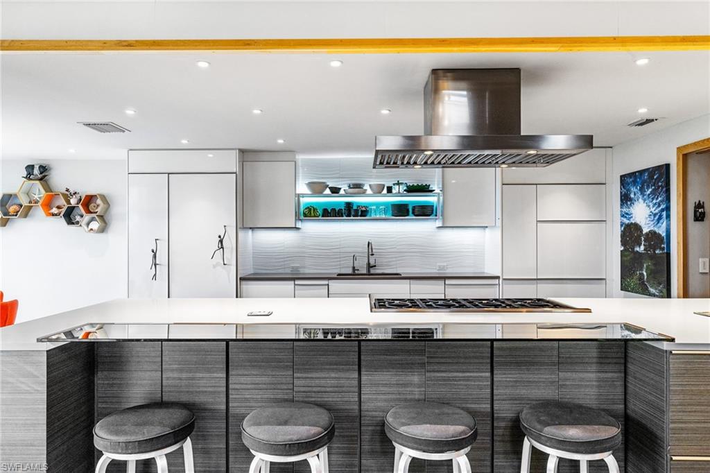 Kitchen | Miele 8 burner gas stovetop