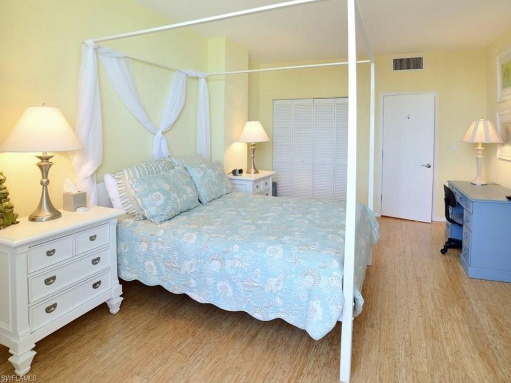 Master Bedroom with access to large lanai and unobstructed Gulf views