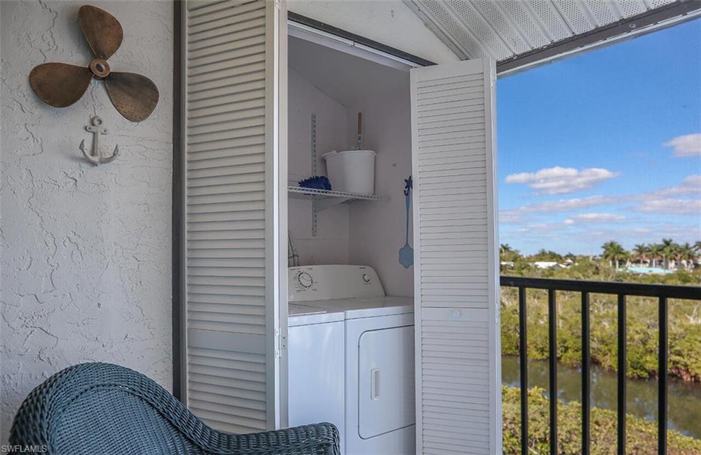 Laundry area featuring laundry area and independent washer and dryer