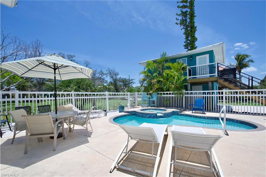 Private pool and patio area perfect for outdoor living - Virtually Edited Image