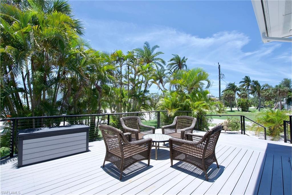 Spacious deck perfect for relaxing and entertaining - Virtually Edited Image