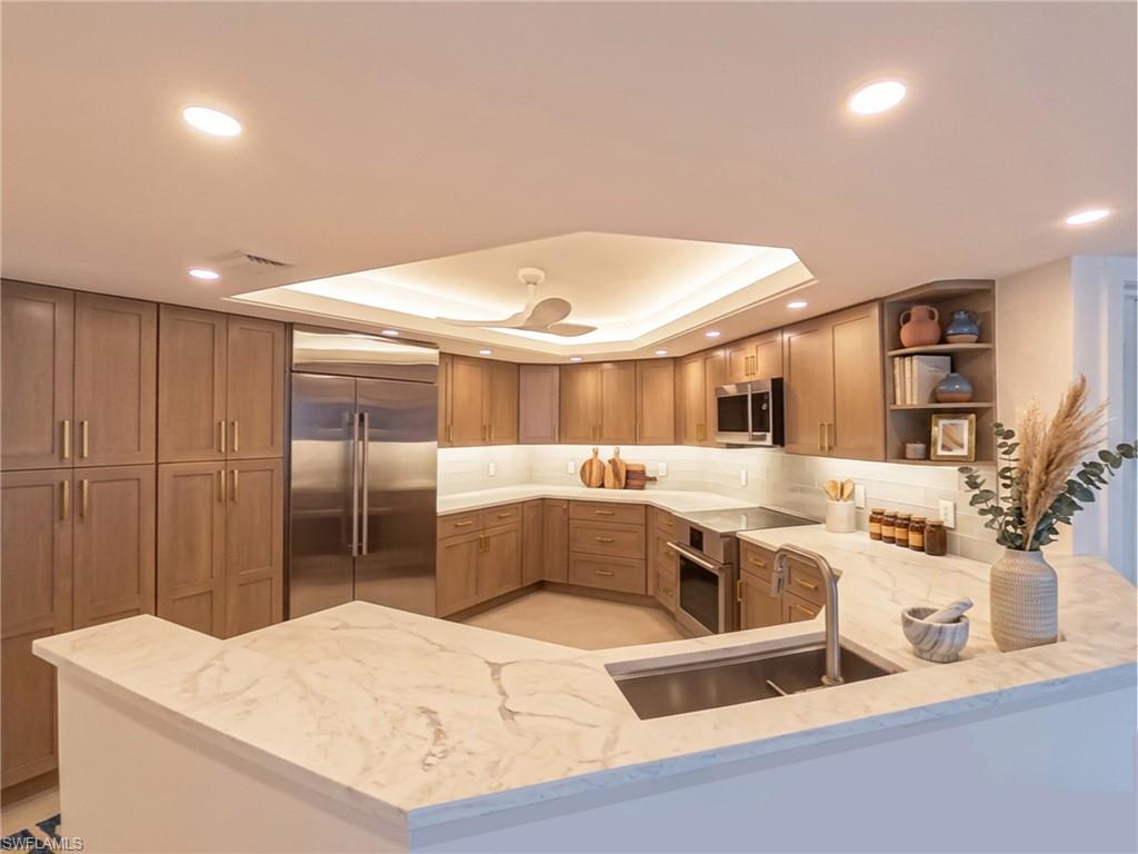 Kitchen - virtually staged