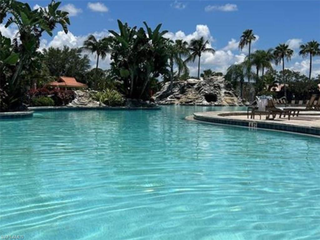 View of pool