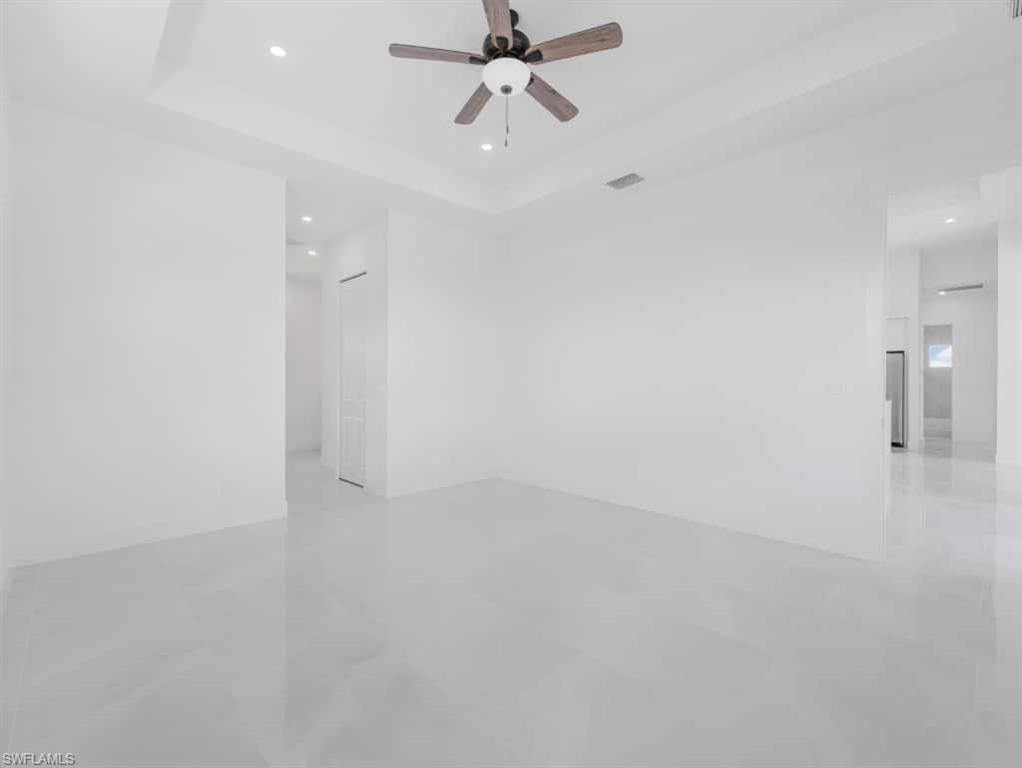 Unfurnished bedroom featuring a closet
